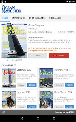 Ocean Navigator Screenshot 0