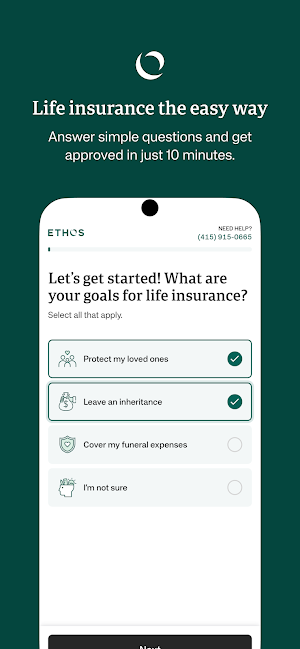 Ethos - Insurance & Wills Screenshot 1