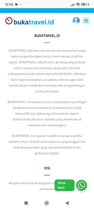 BUKATRAVEL Screenshot 2