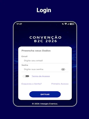 Convenção B2C 2026 Screenshot 3