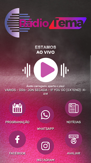 Rádio Tema Screenshot 0