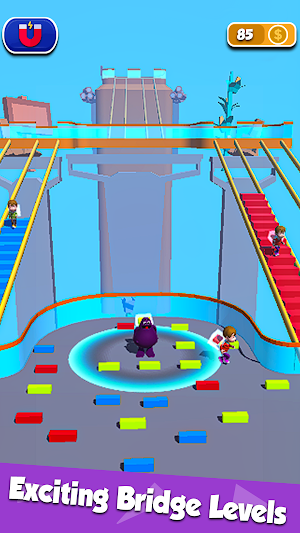 Bridge Run Stair Stack Race Screenshot 3