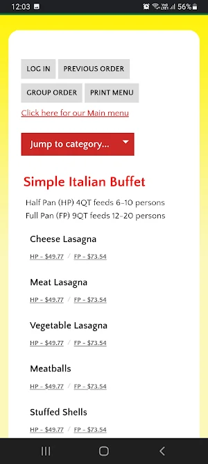 Gerry's Italian Kitchen Screenshot 2