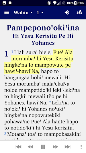 Alkitab Rampi Screenshot 1