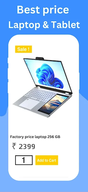 Laptop : computer shopping App Screenshot 1