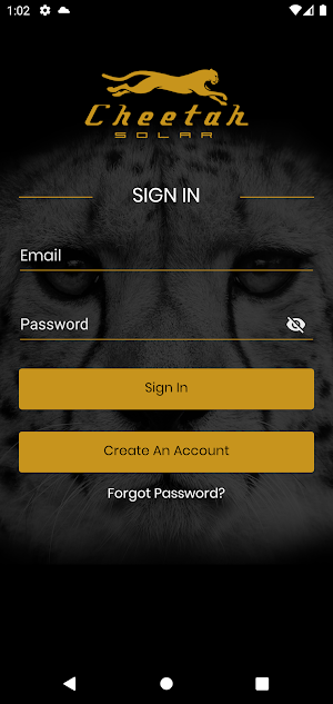 Cheetah Solar Screenshot 1