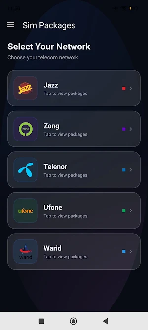 Sim Packages 2026 Screenshot 3