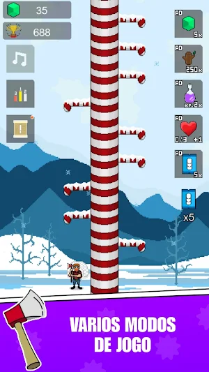 Axe Hero: Timber Master Screenshot 1
