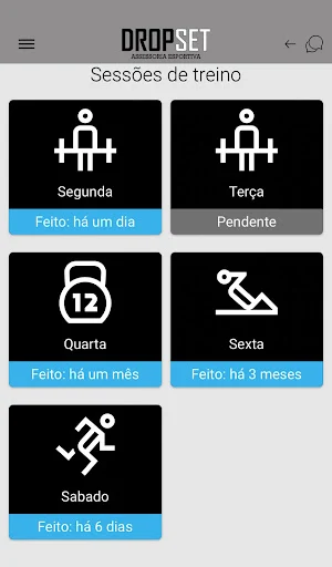 Dropset Assessoria Esportiva Screenshot 2