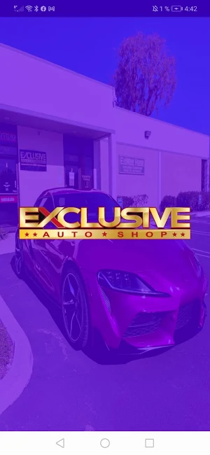 Exclusive auto shop Screenshot 0
