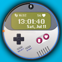 Retro Handheld Watch Face A110