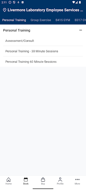 LLESA Fitness Screenshot 1