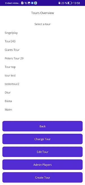 Eclectic Golftour Screenshot 2