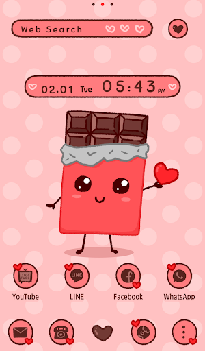 Be My Valentine Theme +HOME Screenshot 0