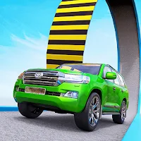Modern Prado Car Stunt 3D : Free Car Racing Games