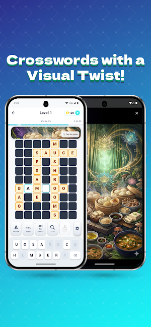 Crossword Visual Puzzles Screenshot 0