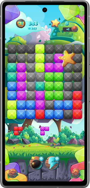 Drop the Blocks in Jungle Screenshot 3