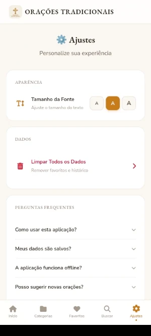 Orações Tradicionais Screenshot 1