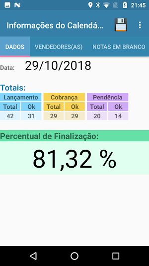Romaneio On-line Screenshot 1