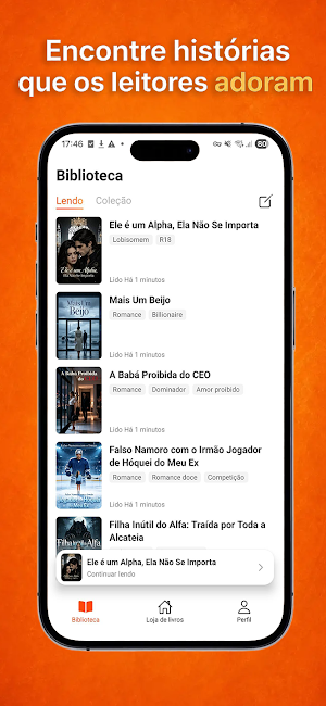 SeaNova — Leitor Gratuito Screenshot 1