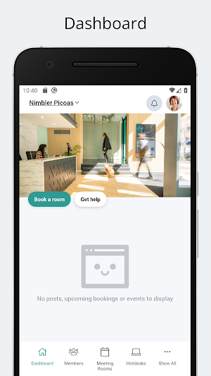 Nimbler Spaces Screenshot 0