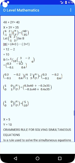 Mathematics O Level Notes screenshot 5