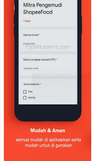 Cara Daftar Shopee Food Driver Screenshot 2