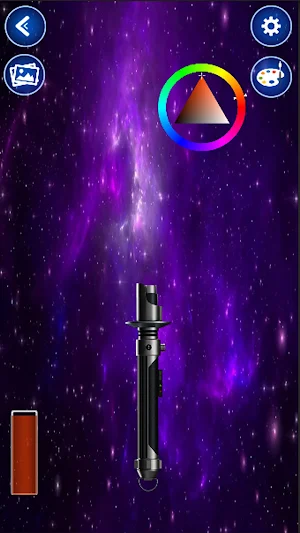 Lightsaber Red Laser Gun Games Screenshot 3