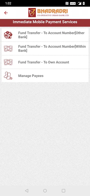 Bhadradri Bank New mobile Bank Screenshot 2