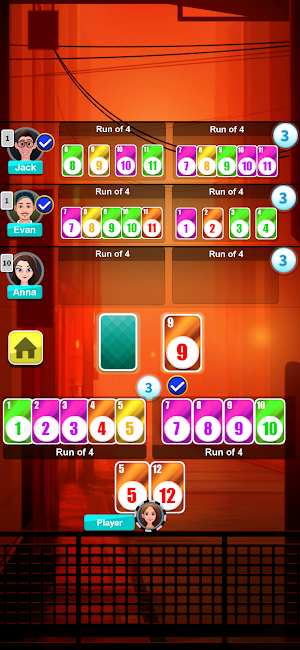 Phase card rummy classic fun Screenshot 0