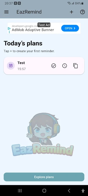 Parta EazRemind Screenshot 0