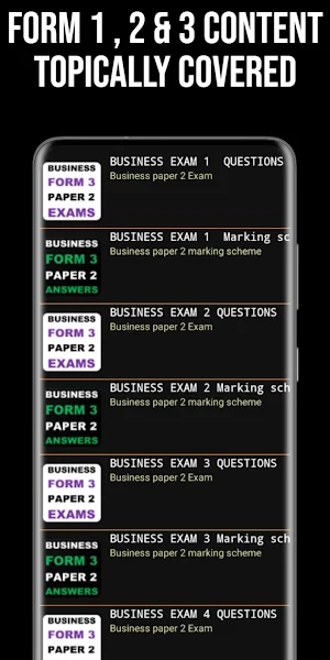Business Form 3 Exams +Answers Screenshot 2