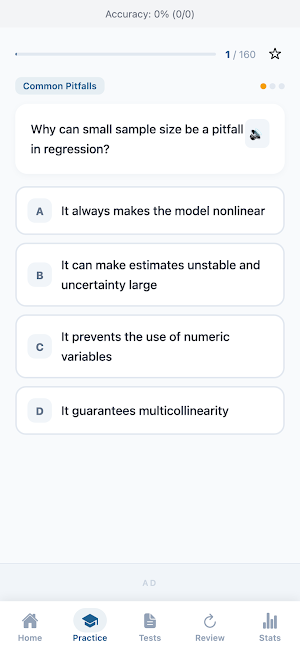 Regression Basics: Practice Screenshot 1