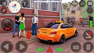 US Taxi Game 2023- Taxi Driver Screenshot 1