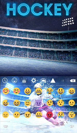 Hockey Animated Keyboard Screenshot 3