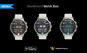 BlackBoard _ WatchFace Screenshot 0