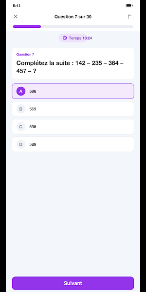 Test Psychotechniques Concours Screenshot 2