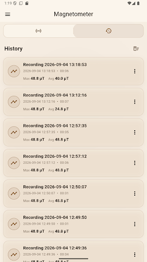 Magnetometer... Screenshot 1