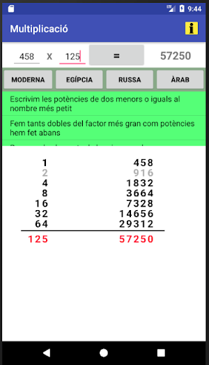 Multiplicació Screenshot 3