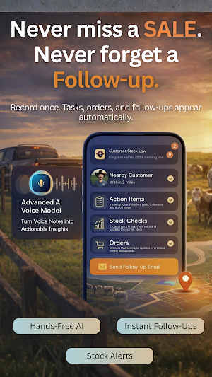 Field Recall–AI Sales Insights Screenshot 2