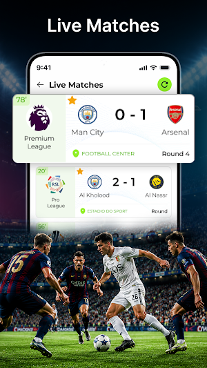 Football Score - Live Scores Screenshot 2