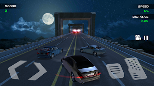 Mercedes Highway Car Traffic Racer Simulator Screenshot 3