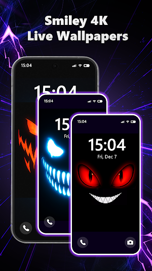Silly Fun Smile Live Wallpaper Screenshot 0