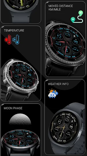 Analog Watch Face 140 Screenshot 3