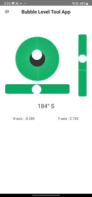 Bubble Level Tool App Screenshot 2
