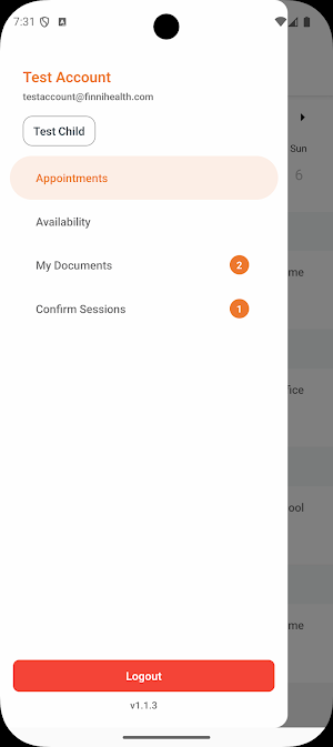 Finni Health Screenshot 1
