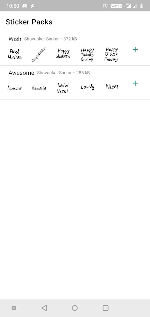 EngoStick - English WAStickerApps Screenshot 2