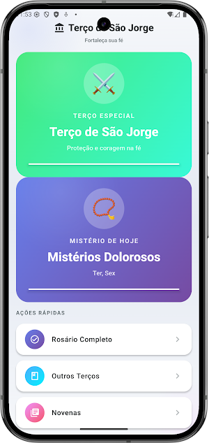 Terço de São Jorge Screenshot 3