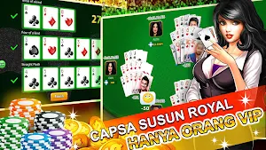 Royal Capsa Susun Screenshot 0