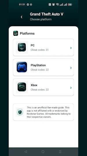 Cheat Codes GTA & RDR2 Screenshot 2